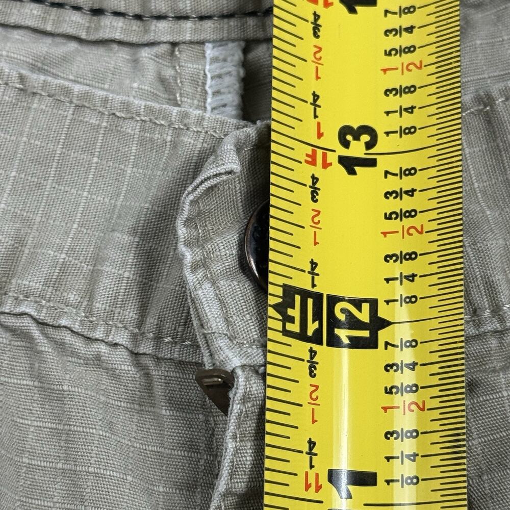 Dickies Mens 44 Khaki Ripstop Cargo Utility Workwear Shorts 12in Inseam Relaxed - Picture 14 of 16